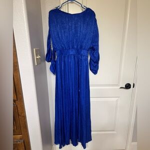 New With Tags Aura Women's Maxi Dress - Royal Blue